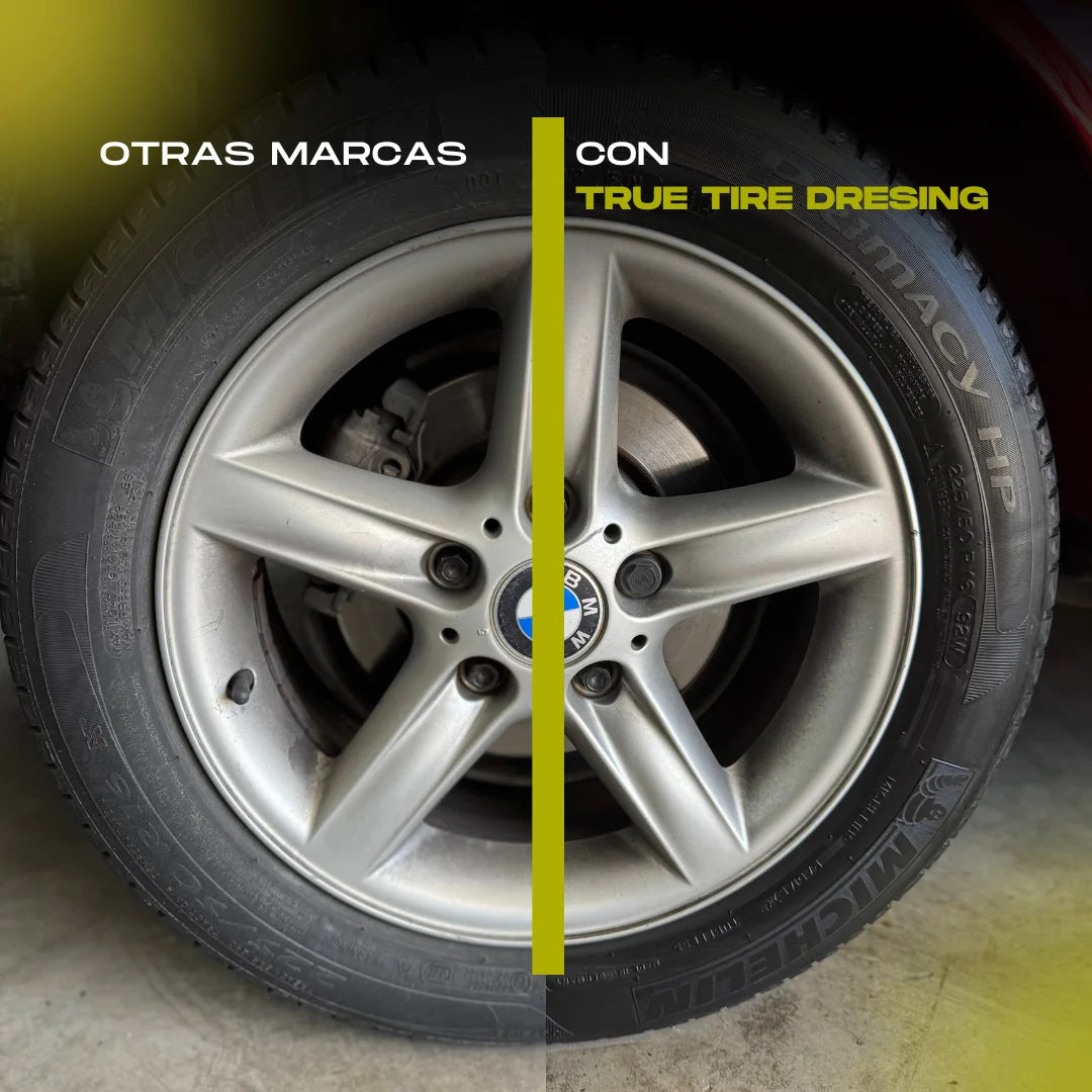 Abrillantador y Protector de Neumáticos True Tire Dresing