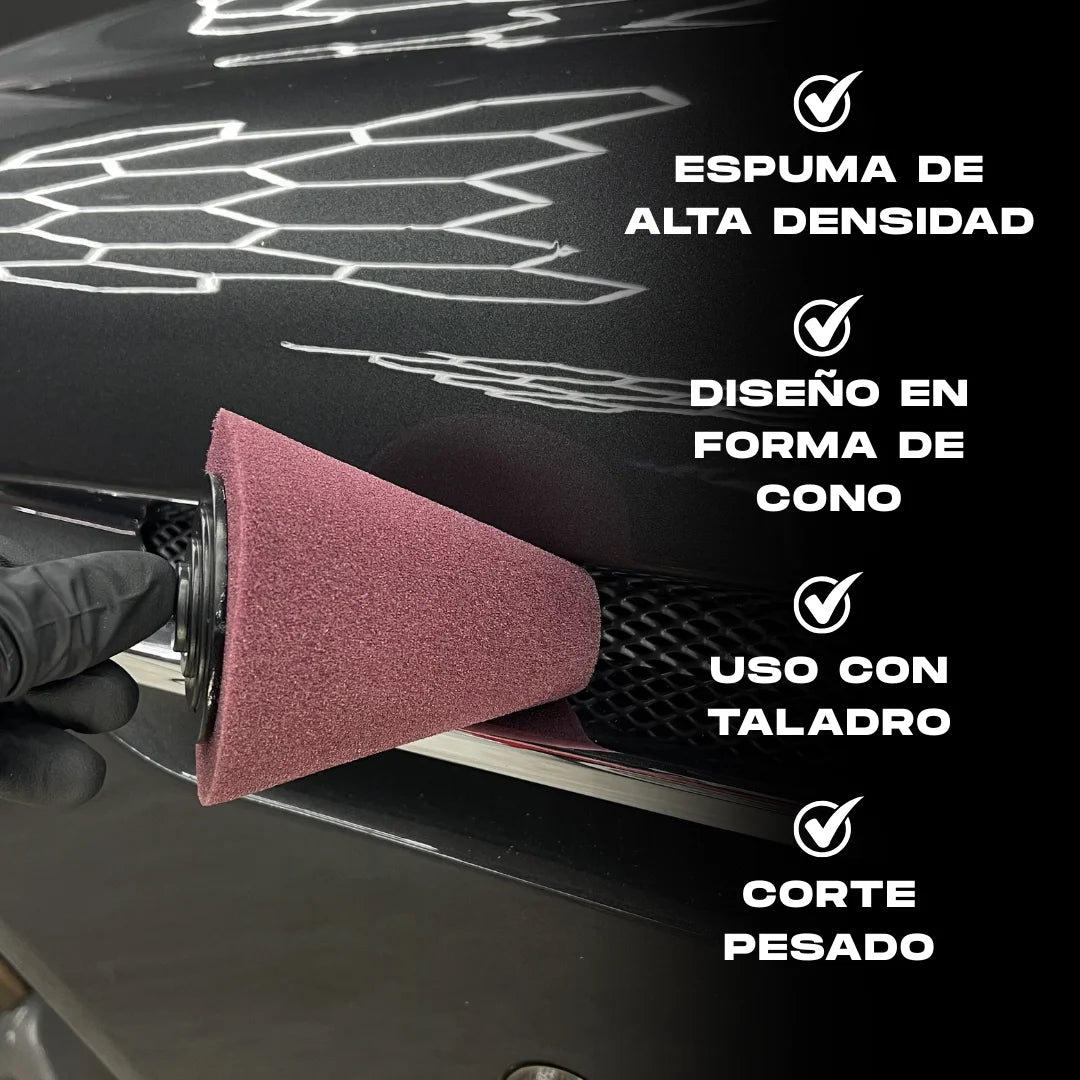 Cono de pulido real [Corte Pesado]