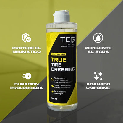 Abrillantador y Protector de Neumáticos True Tire Dresing