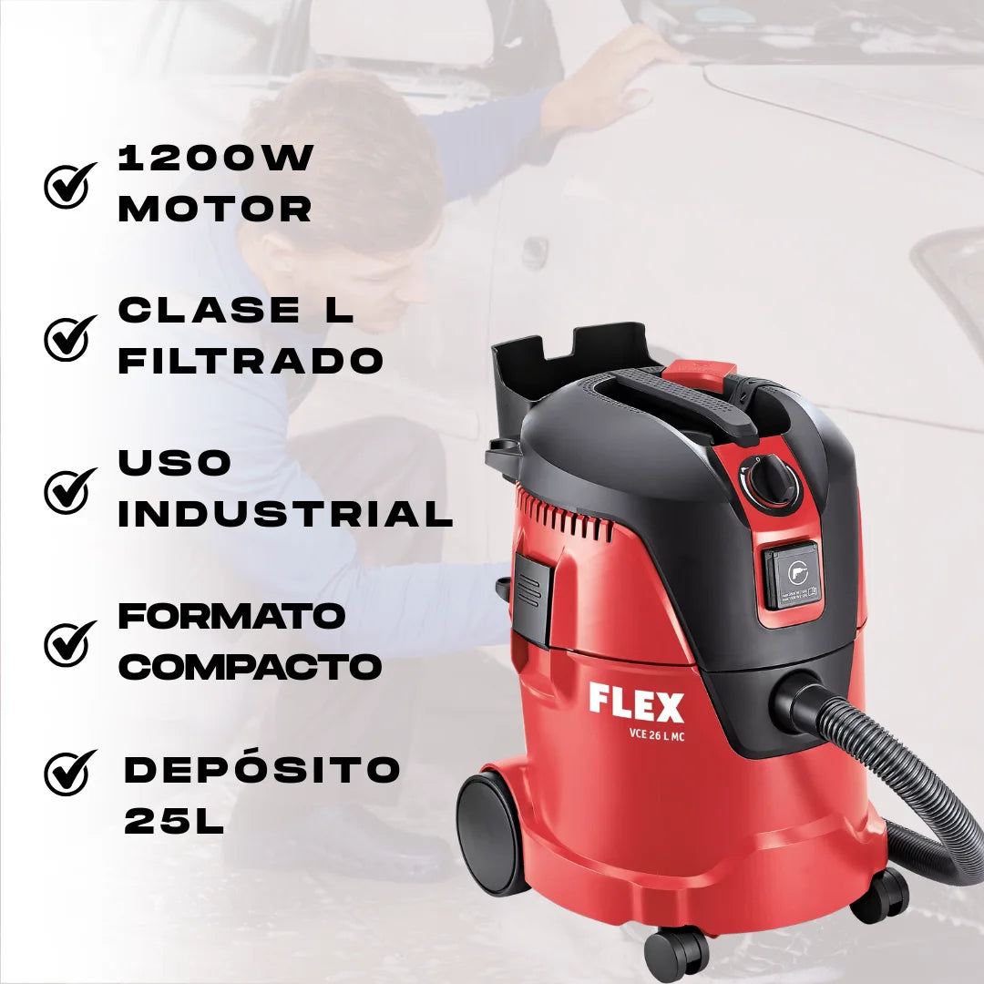 Aspiradora profesional FLEX VCE 26 L MC