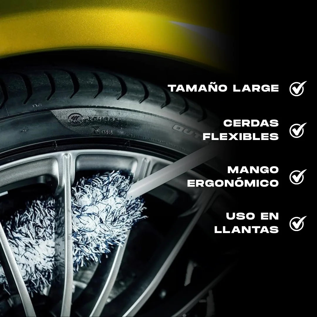 Cepillo para Llantas de Coche – Gyeon Q²M Wheel Brush Large