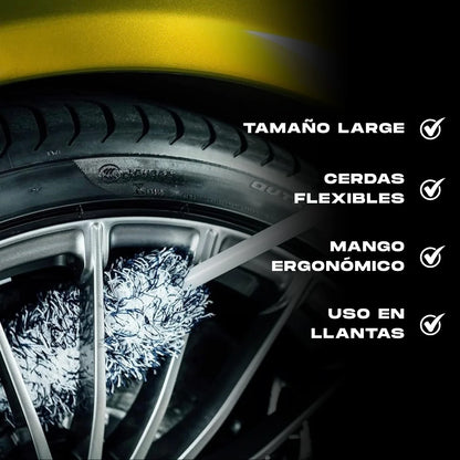 Cepillo para Llantas de Coche – Gyeon Q²M Wheel Brush Large