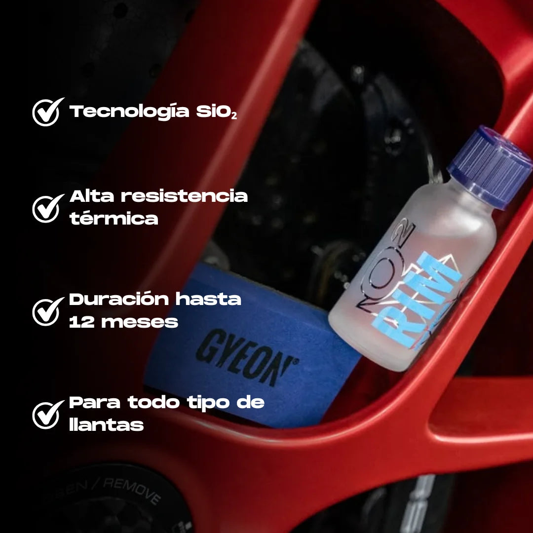 Tratamiento Cerámico para IIantas Gyeon Q² Rim EVO