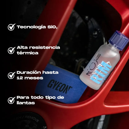 Tratamiento Cerámico para IIantas Gyeon Q² Rim EVO