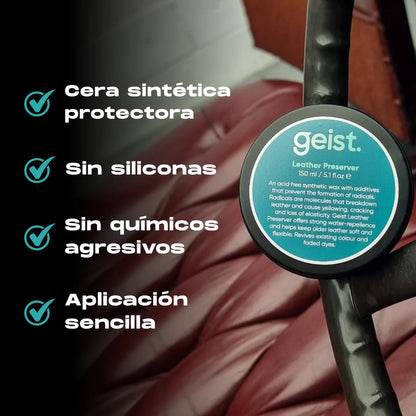 Conservador de Cuero 150 ml – Geist Leather Preserver