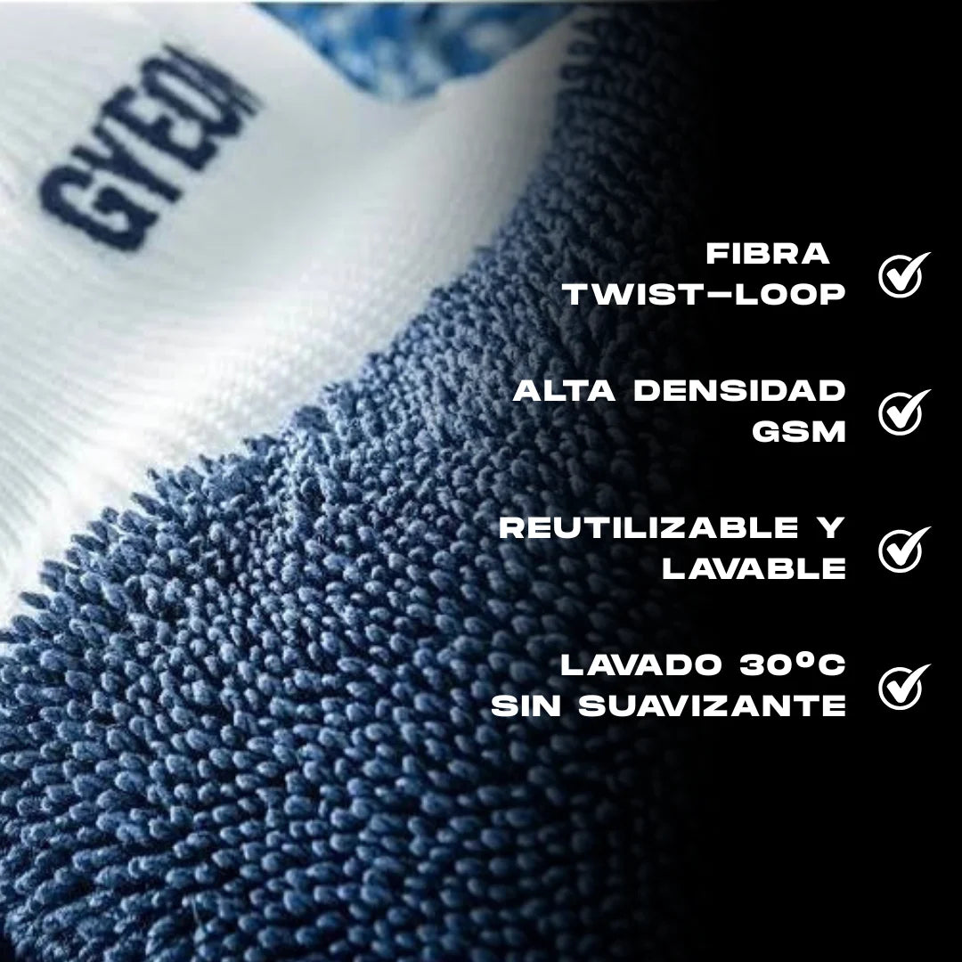 Guante de Secado de Microfibra para Coche – Gyeon SilkMitt EVO
