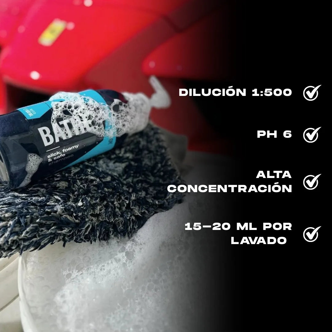 CHAMPÚ pH NEUTRO PARA UN LAVADO SEGURO – GYEON Q²M Bathe