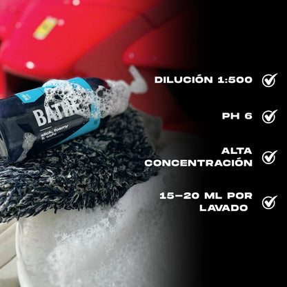 CHAMPÚ pH NEUTRO PARA UN LAVADO SEGURO – GYEON Q²M Bathe