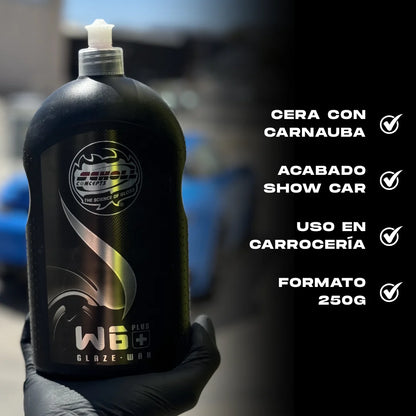 Protege y da brillo a la pintura Scholl Concepts W6+ Cera de carnauba