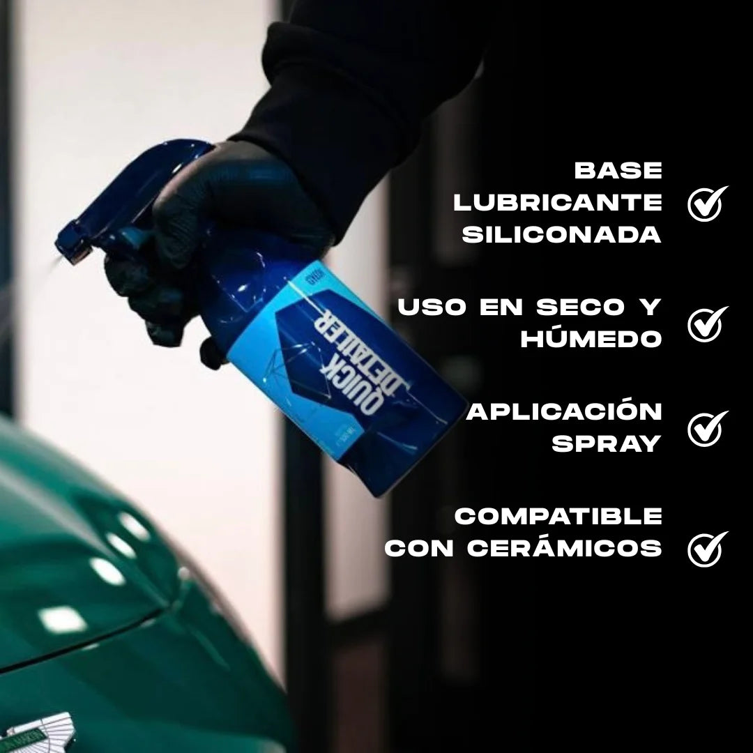 LIMPIADOR RÁPIDO CON BRILLO Y EFECTO SLICK – GYEON Q2M QuickDetailer