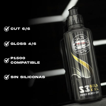 Pulimento de corte Scholl S3 Gold XXL extra corte