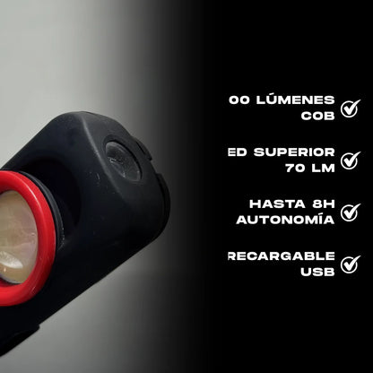 Linterna led para control de pulido y coating profesional
