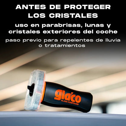 Soft99 Glaco Glass Compound Roll On-Pulimento de Cristales