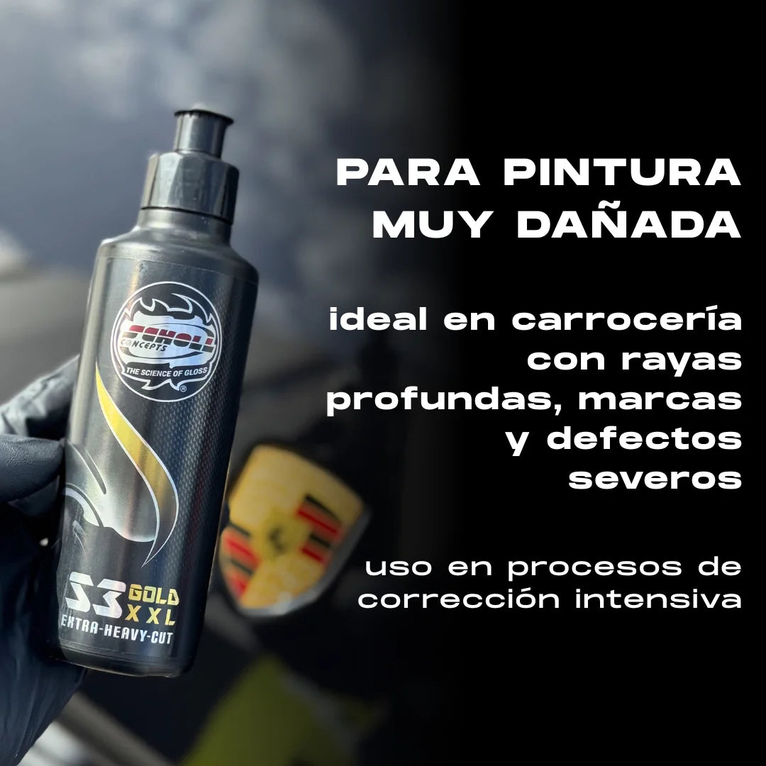 Pulimento de corte Scholl S3 Gold XXL extra corte