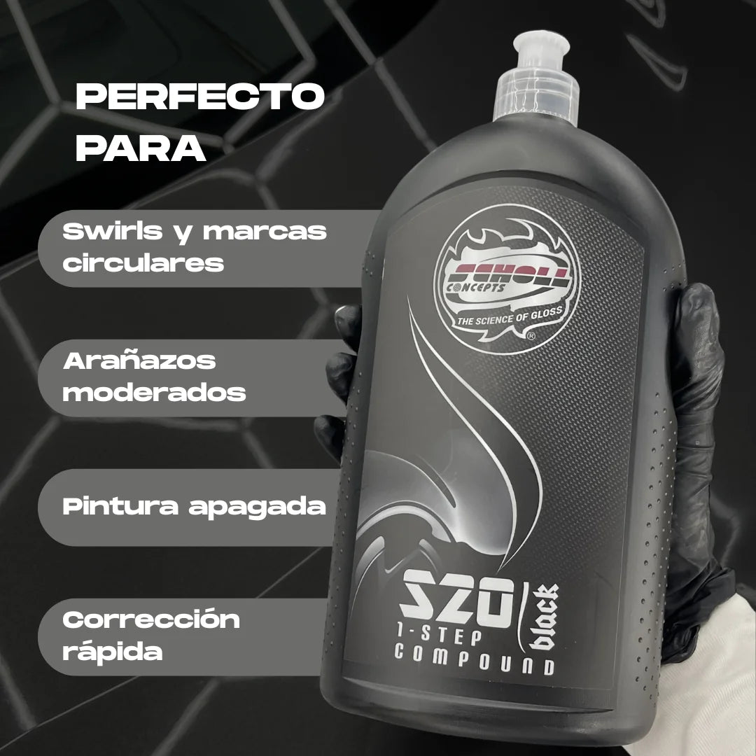 Pulimento de un paso medio-finish Scholl Concepts S20 Black