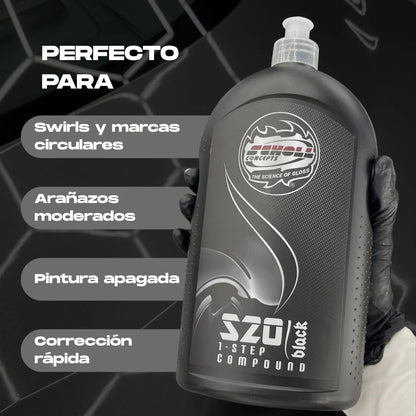 Pulimento de un paso medio-finish Scholl Concepts S20 Black
