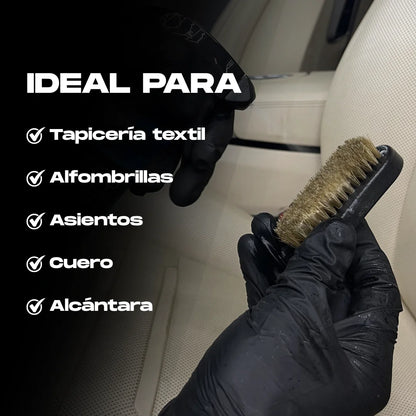 Cepillo de Cerdas Firmes para Tapicería y Cuero