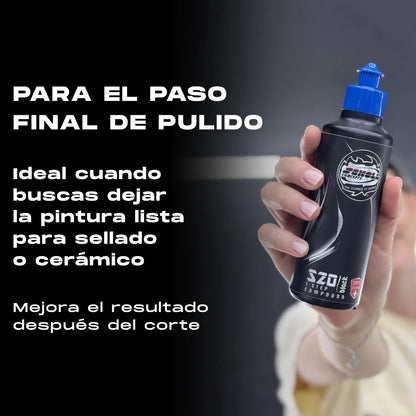 Pulimento de un paso Scholl Concepts S20 Black Swiss
