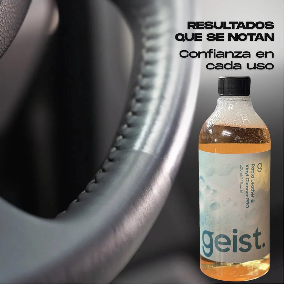 Limpiador profesional de cuero y vinilo Geist PRO