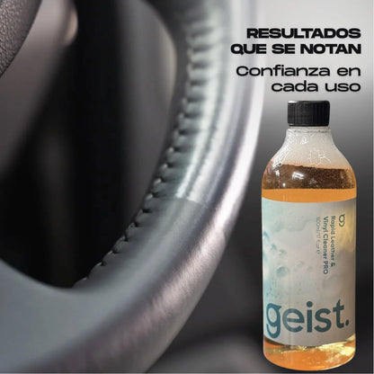 Limpiador profesional de cuero y vinilo Geist PRO