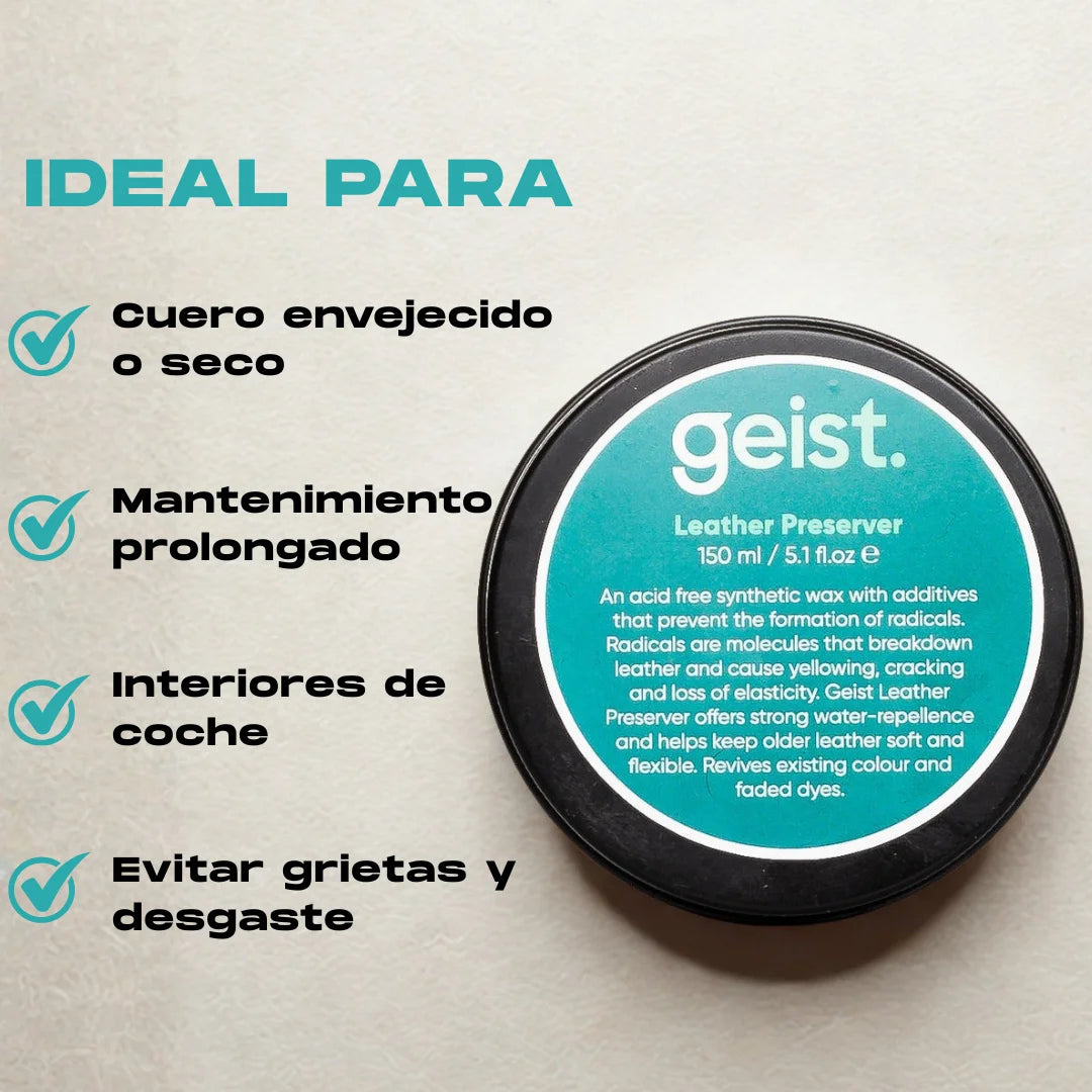 Conservador de Cuero 150 ml – Geist Leather Preserver
