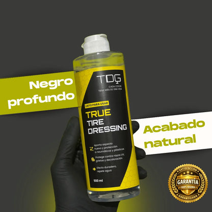 Abrillantador y Protector de Neumáticos True Tire Dresing