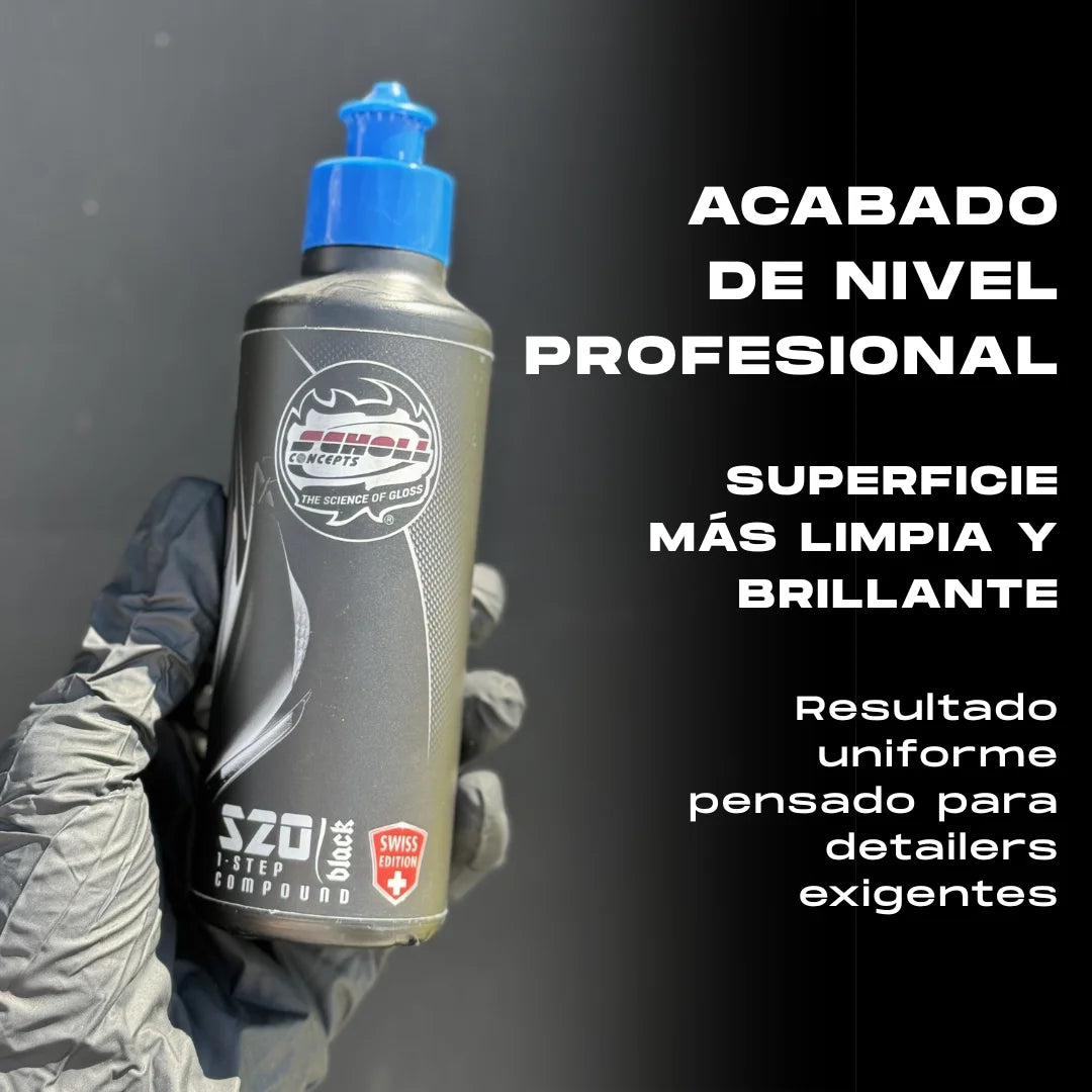 Pulimento de un paso Scholl Concepts S20 Black Swiss