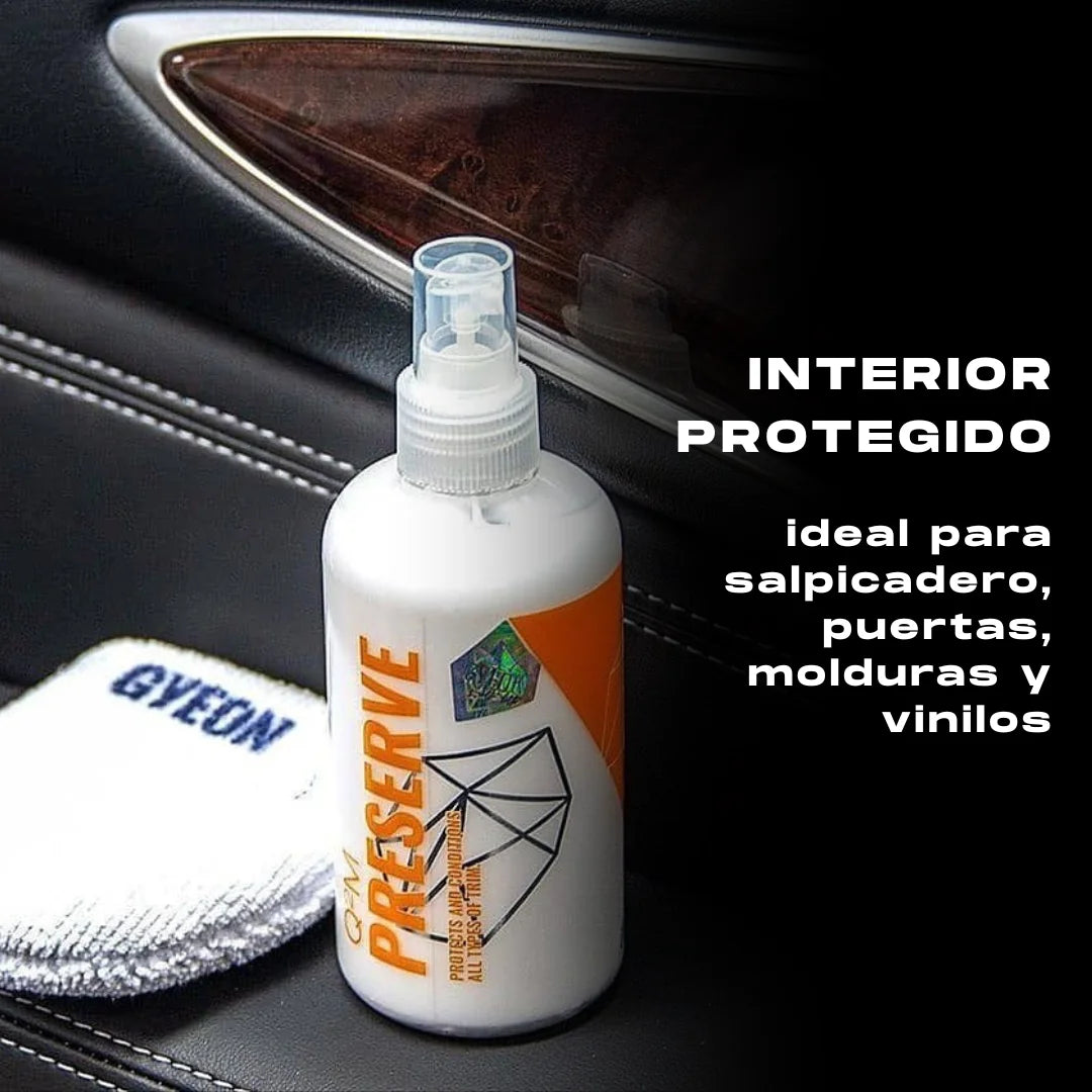 Protector para Plásticos y Vinilos de UV – Gyeon Q²M Preserve
