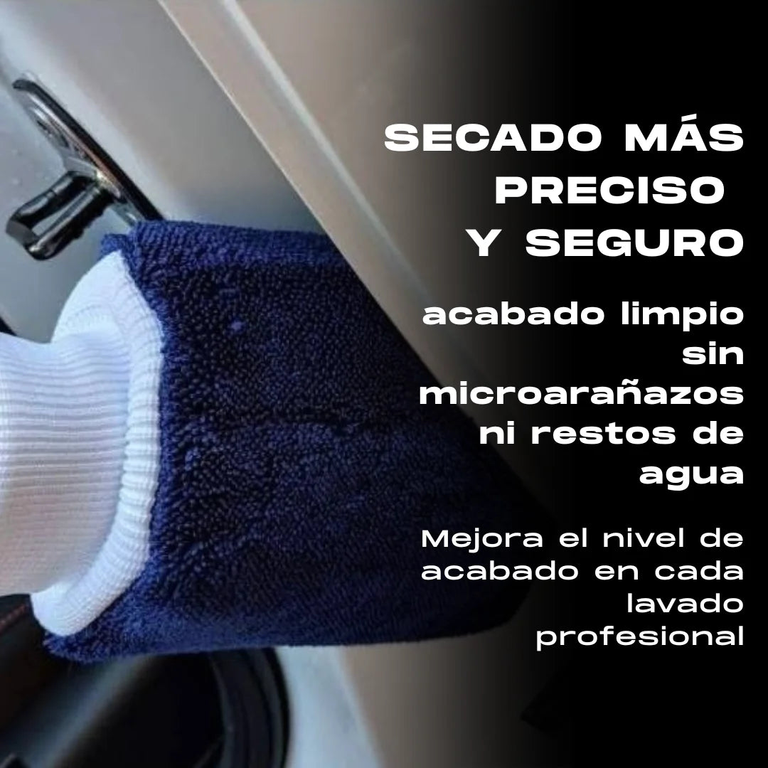 Guante de Secado de Microfibra para Coche – Gyeon SilkMitt EVO