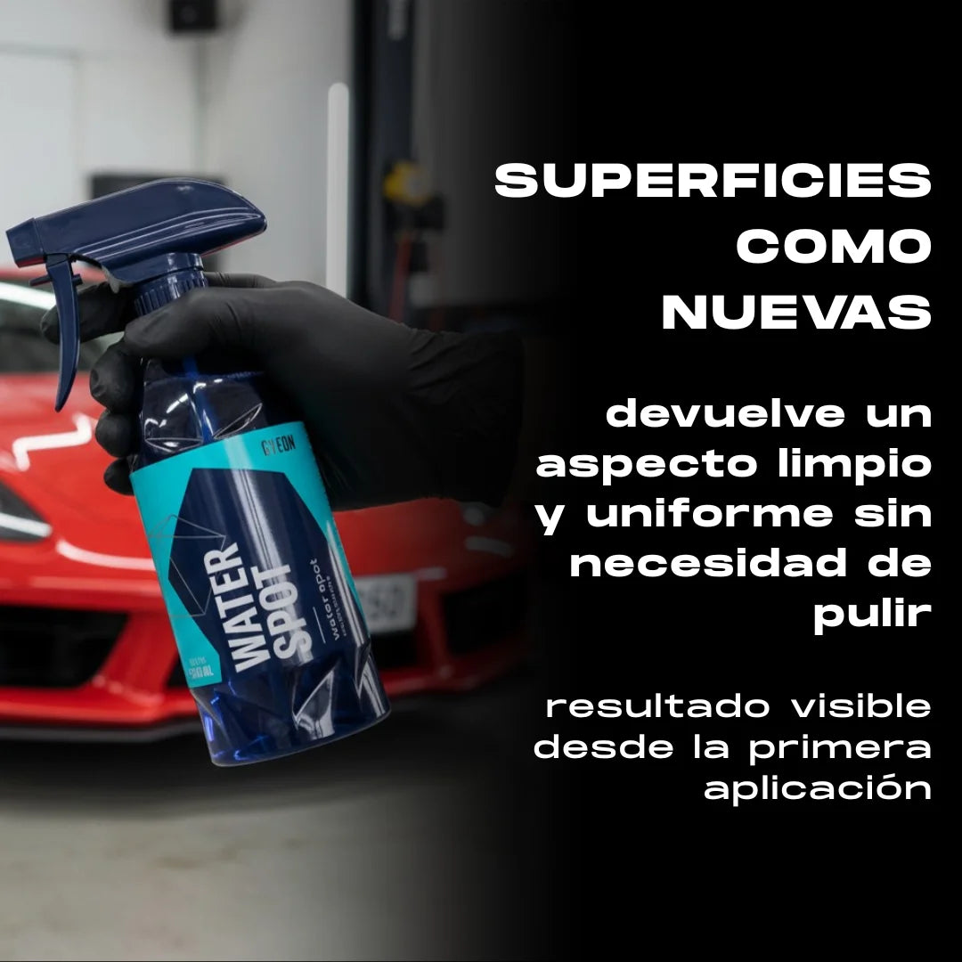 ELIMINADOR DE MANCHAS DE CAL Y DEPÓSITOS MINERALES – GYEON Q²M WaterSpot