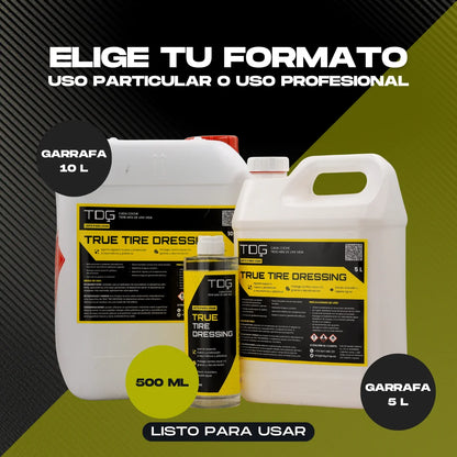 Abrillantador y Protector de Neumáticos True Tire Dresing
