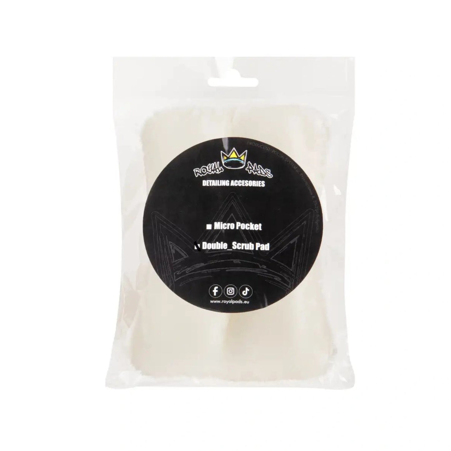 Pad scrub interior profesional para limpieza profunda ROYAL PADS Double Scrub Pad