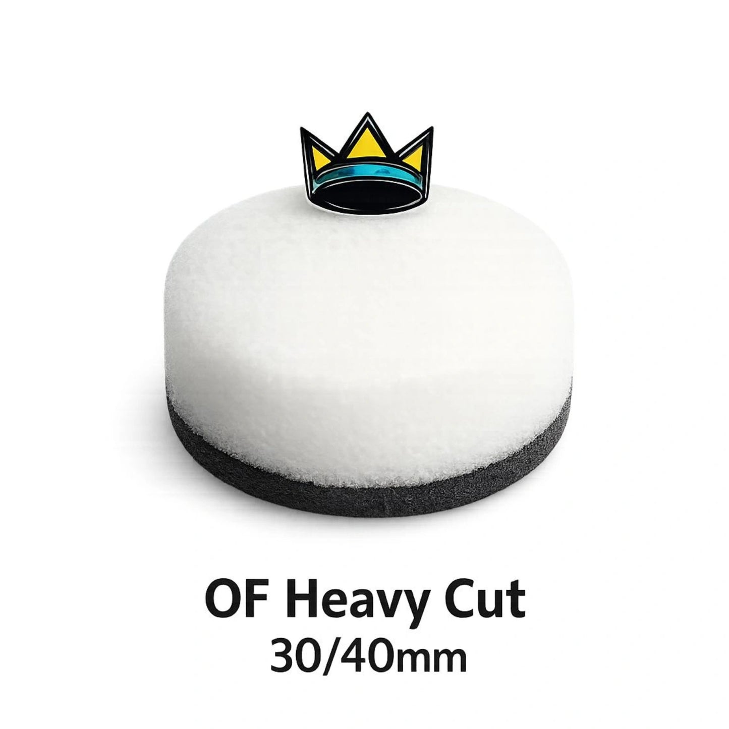 Mini pad de corte eficiente para pulidora ROYAL PADS OF Heavy Cut