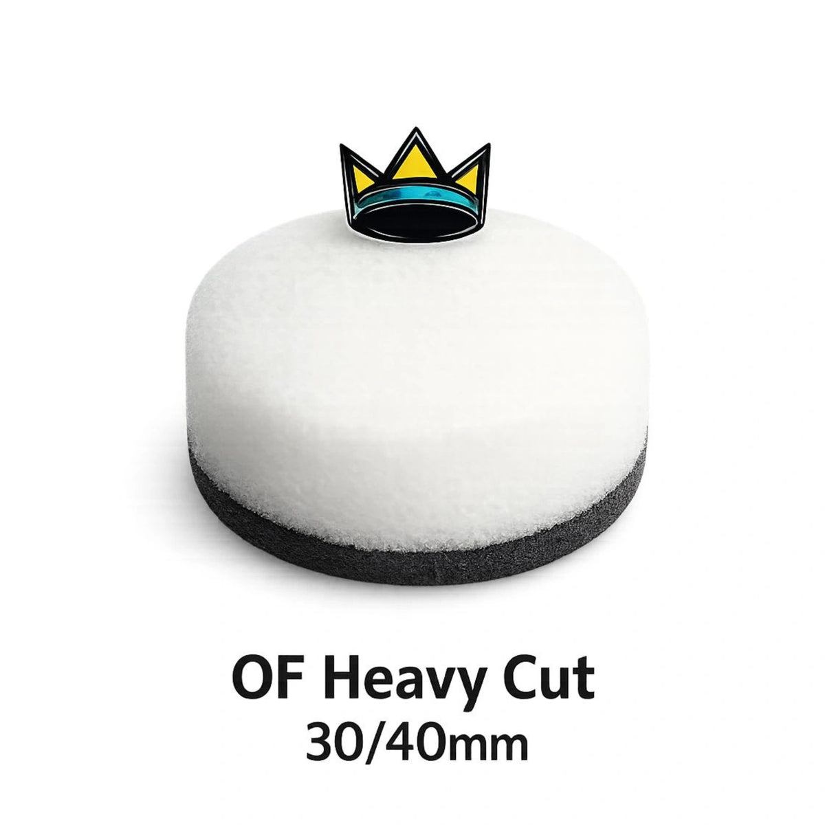 Mini pad de corte eficiente para pulidora ROYAL PADS OF Heavy Cut