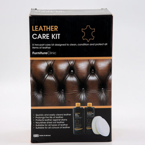 Kit profesional para limpieza y protección de cuero Furniture Clinic (Leather Care Kit)
