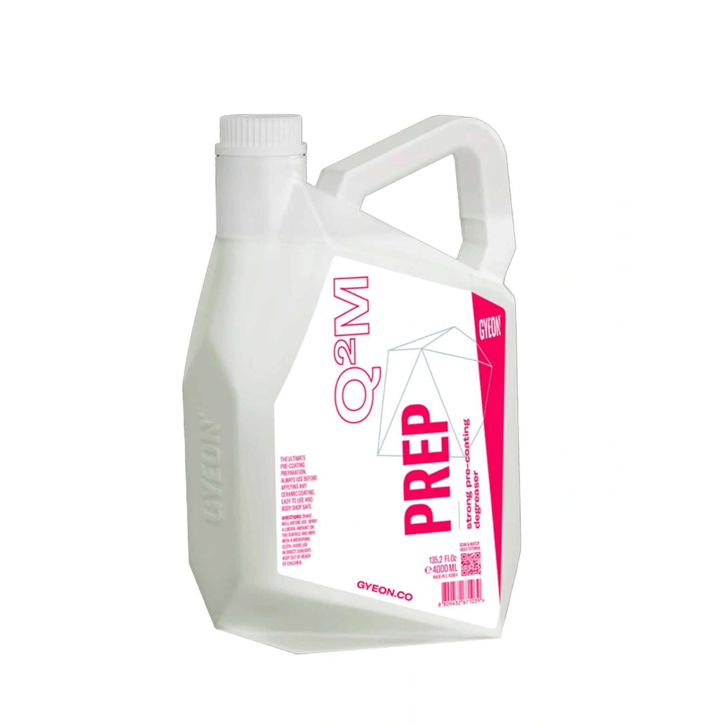 LIMPIADOR PRE-COATING Y DESENGRASANTE – GYEON Q²M Prep