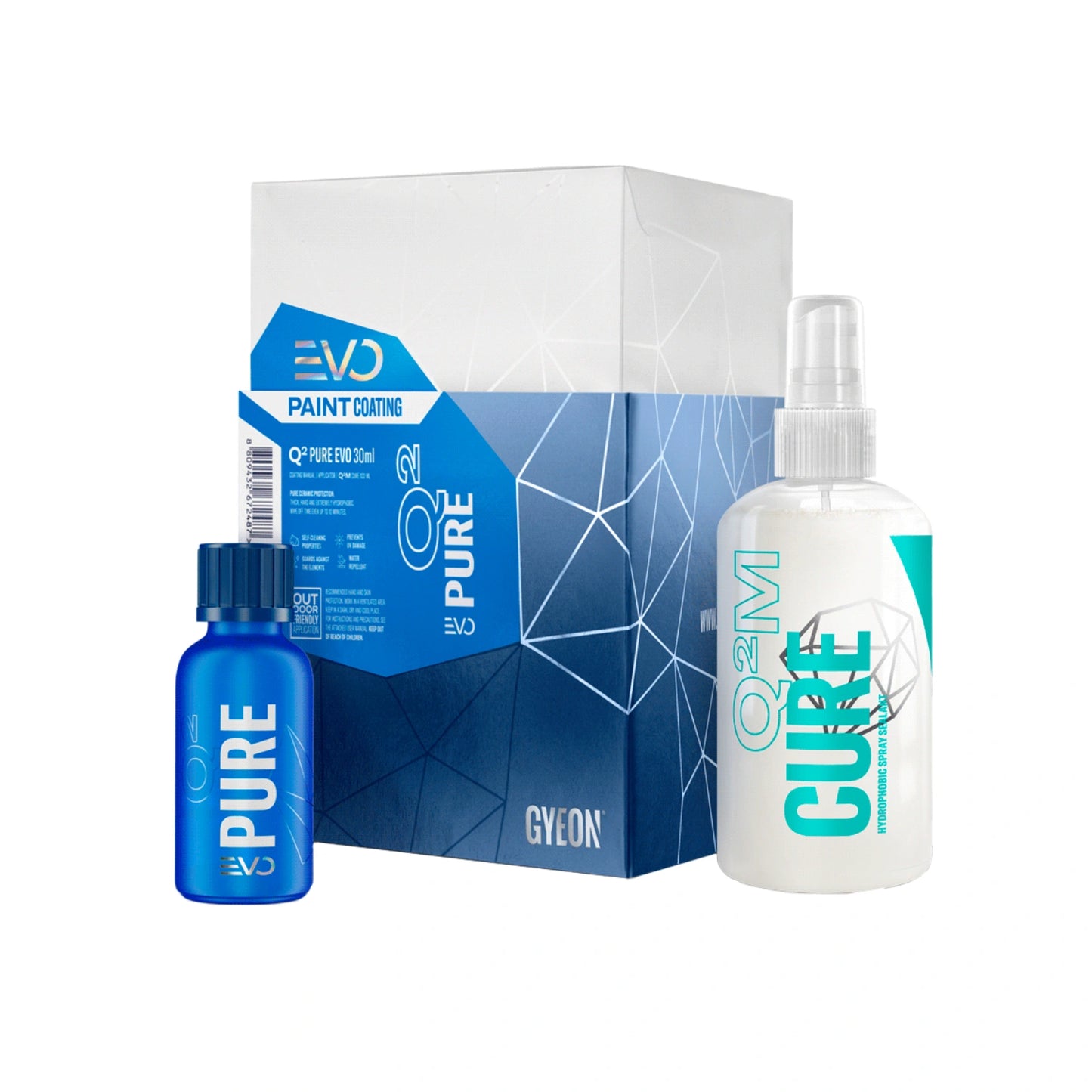 Coating cerámico premium para pintura Q² Pure EVO Kit | GYEON