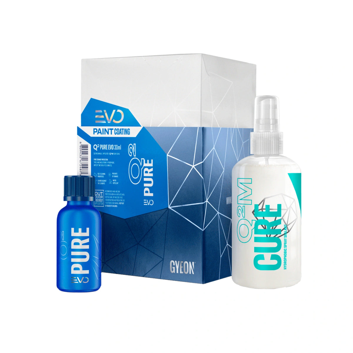 Coating cerámico premium para pintura Q² Pure EVO Kit | GYEON