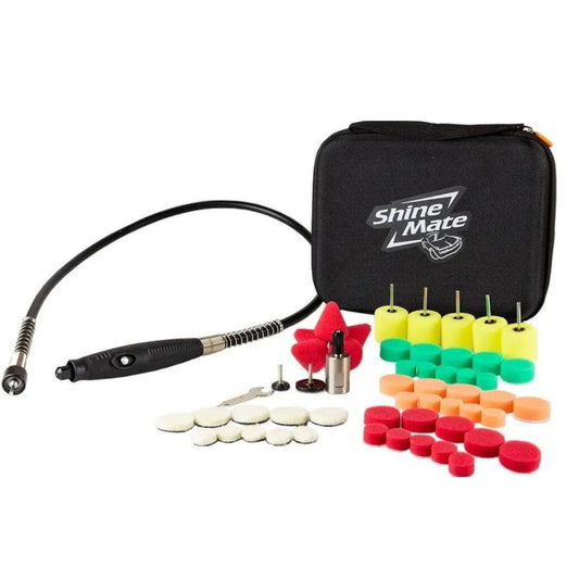 MPK-3 Kit Mini Pulidora Nano ShineMate M14 | Kit de Extensión Profesional para Detailing
