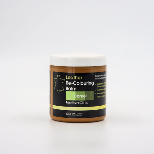 Bálsamo Restaurador de Color para Cuero Furniture Clinic Camel 250 ml