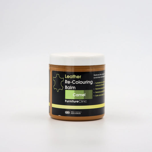 Bálsamo Restaurador de Color para Cuero Furniture Clinic Camel 250 ml