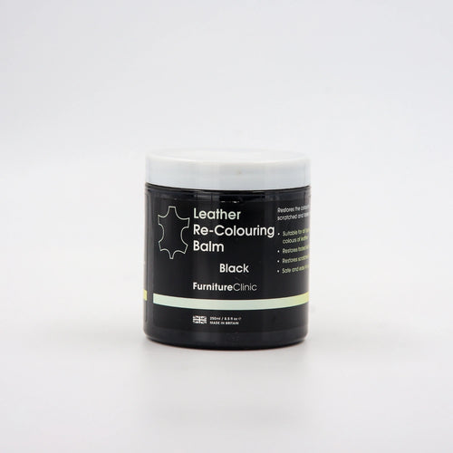 Bálsamo Restaurador de Color para Cuero Furniture Clinic Black 250 ml