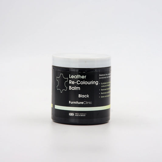 Bálsamo Restaurador de Color para Cuero Furniture Clinic Black 250 ml