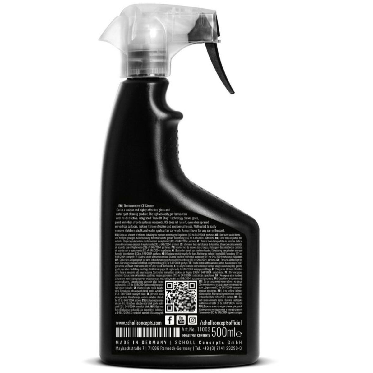 Gel limpiador para cristales 500 ml | Scholl ICE Gel