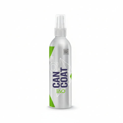 El Gyeon Q² CanCoat EVO es un coating cerámico de última generación formulado con SiO₂ (dióxido de silicio) que proporciona hasta 12 meses de protección con una aplicación rápida y sencilla. 