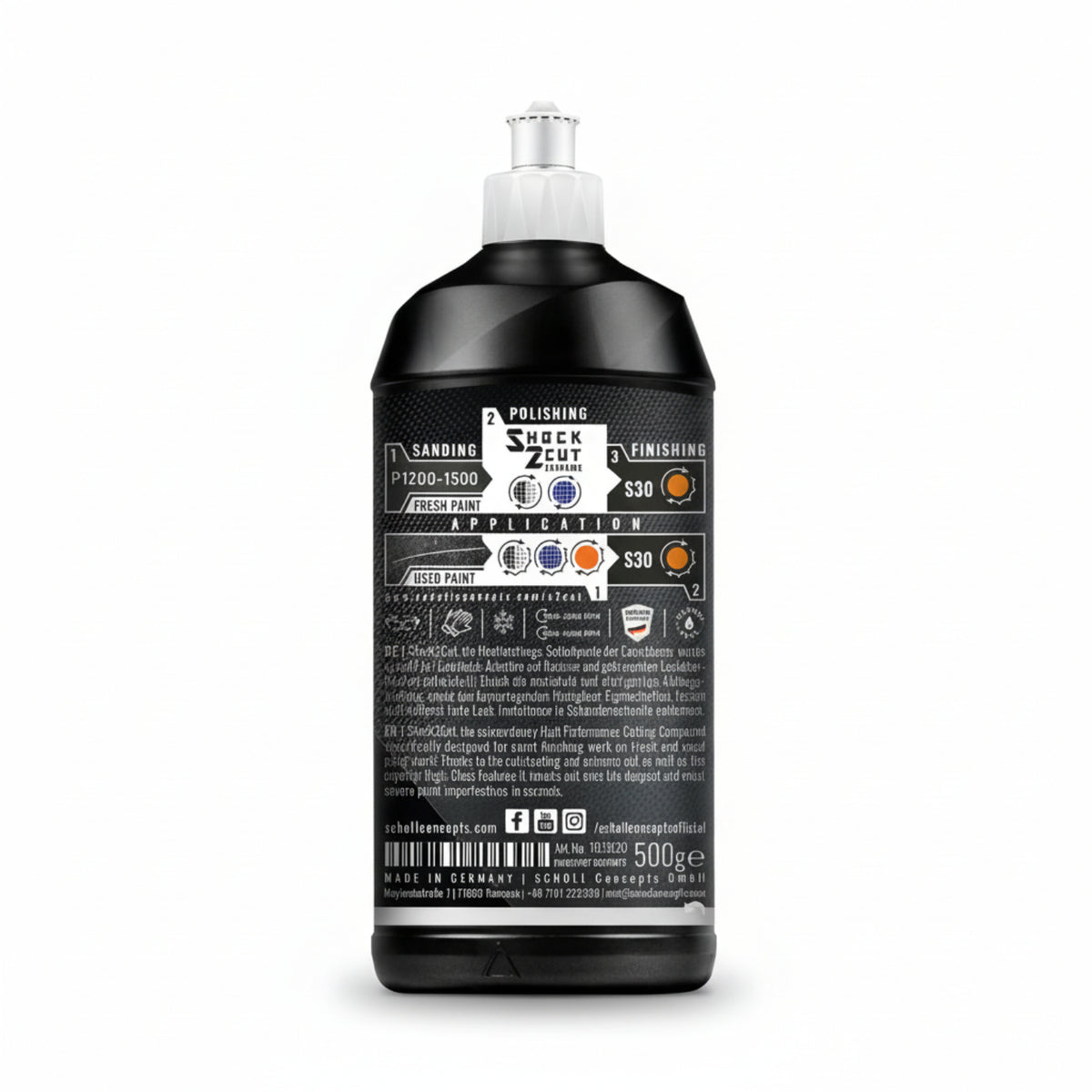 Pulimento alto corte Scholl S2 Shock Cut