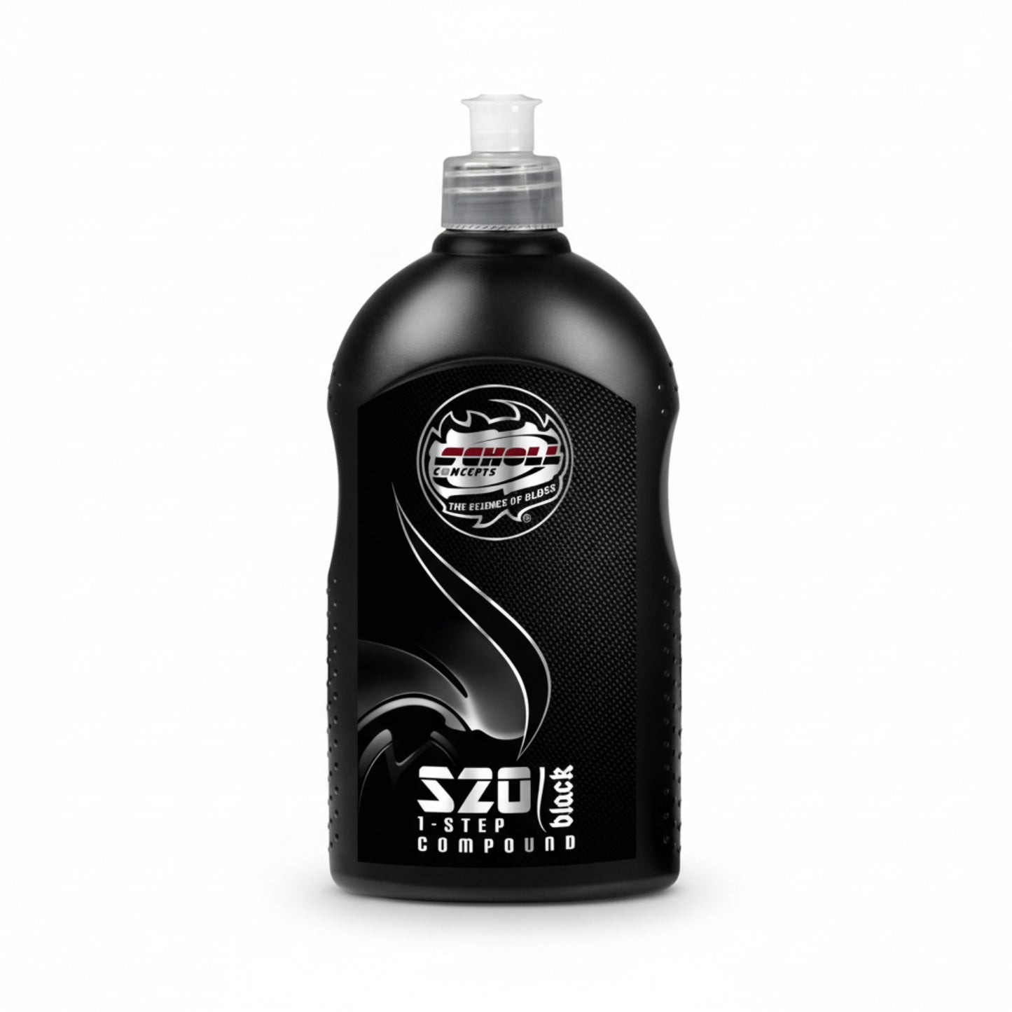 El Scholl Concepts S20 Black es un pulimento de un solo paso diseñado para eliminar rayaduras profundas y hologramas rápidamente. 