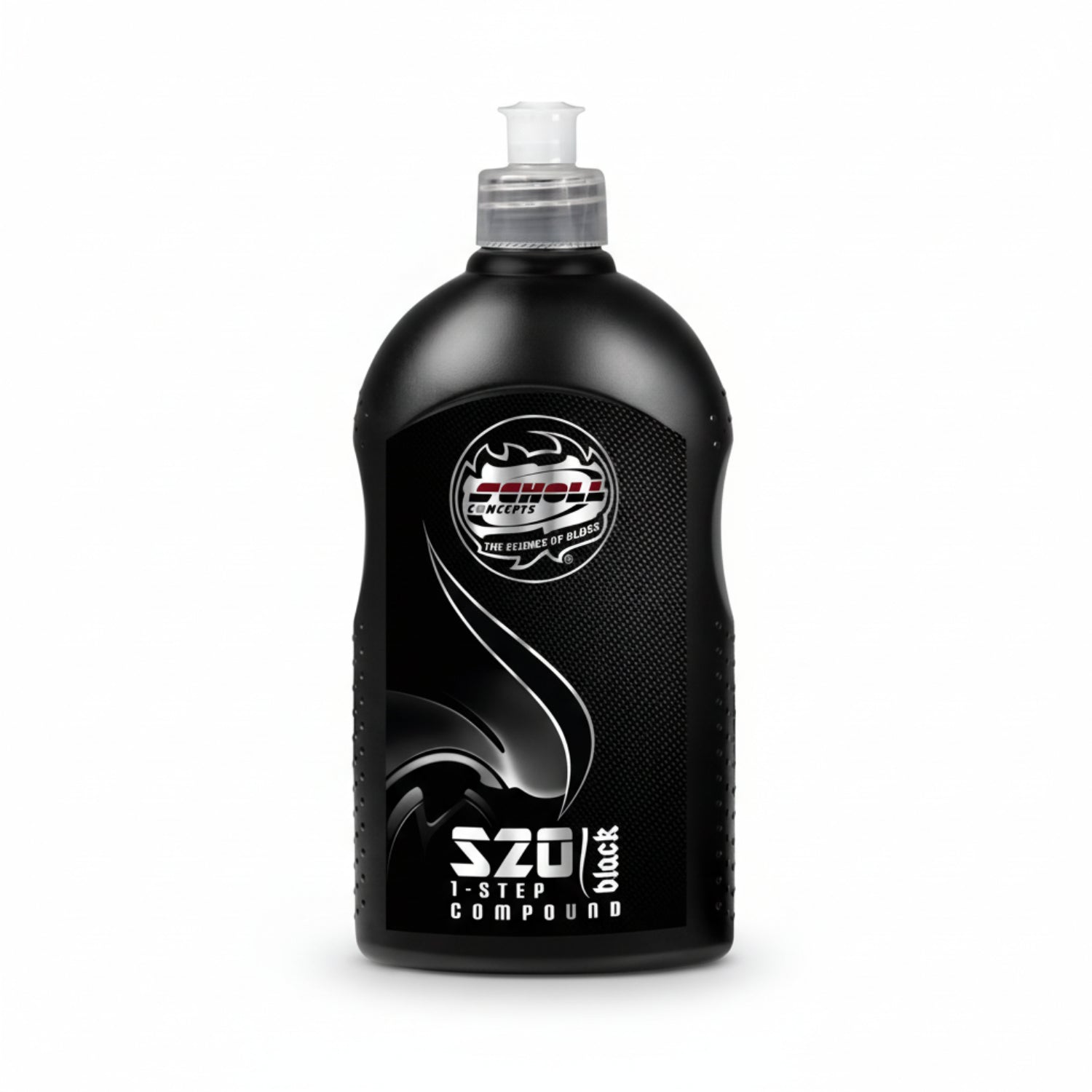 El Scholl Concepts S20 Black es un pulimento de un solo paso diseñado para eliminar rayaduras profundas y hologramas rápidamente. 