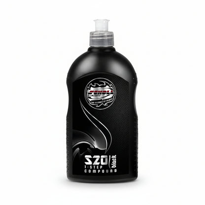El Scholl Concepts S20 Black es un pulimento de un solo paso diseñado para eliminar rayaduras profundas y hologramas rápidamente. 