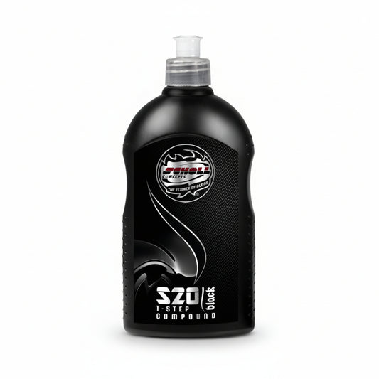 El Scholl Concepts S20 Black es un pulimento de un solo paso diseñado para eliminar rayaduras profundas y hologramas rápidamente. 